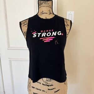 Barre Strong Cropped Tank by Pure Barre Size Small